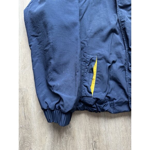 Vintage Tommy Hilfiger Jacket Rare Streetwear Hype XLarge Blue Yellow Red Patch - Picture 5 of 16